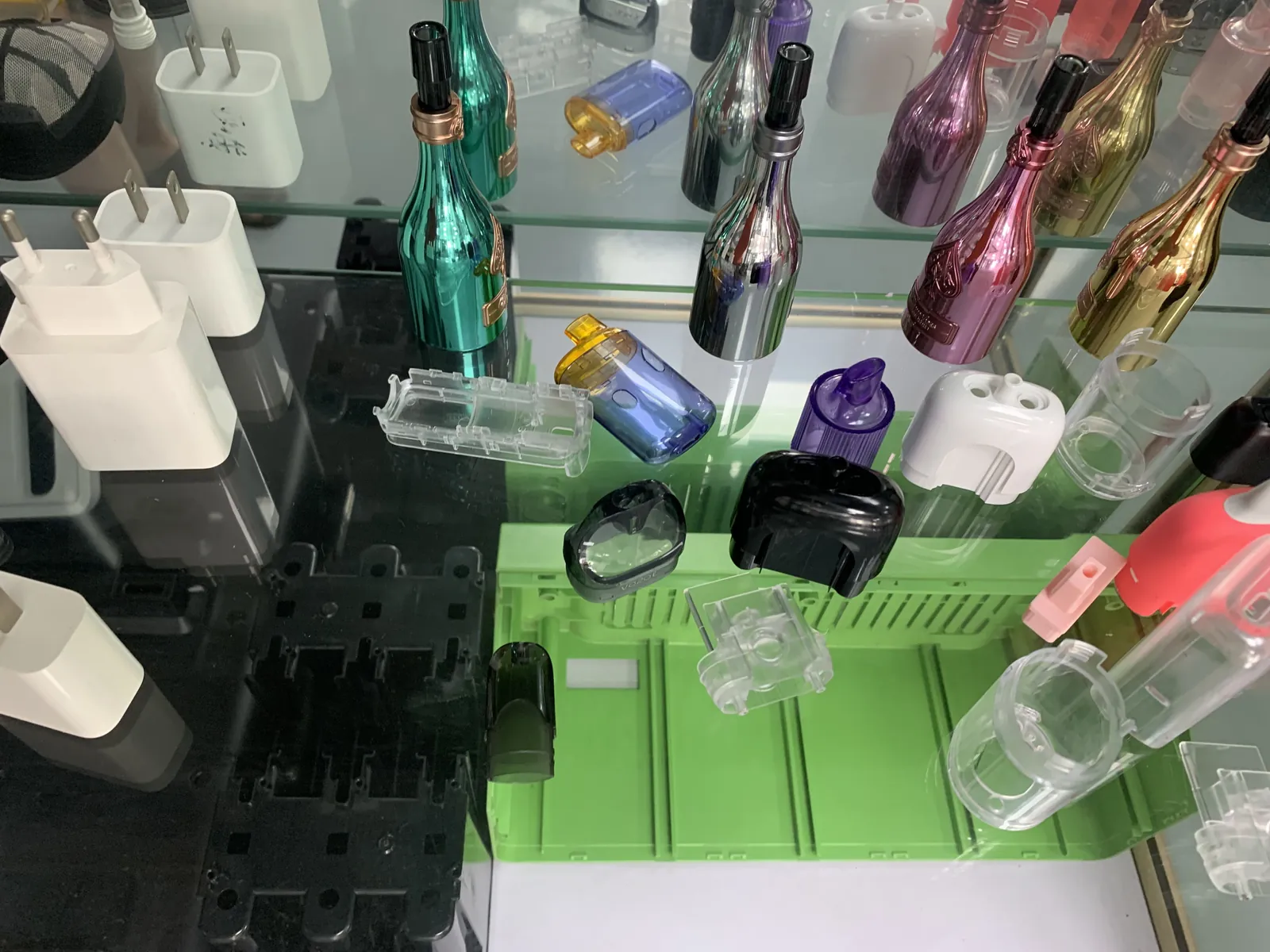 Wall of moulded parts produced at H&Q