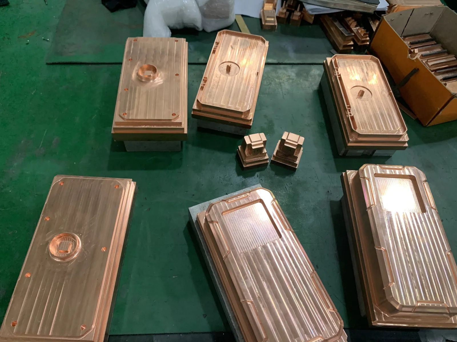 Copper electrodes for EDM