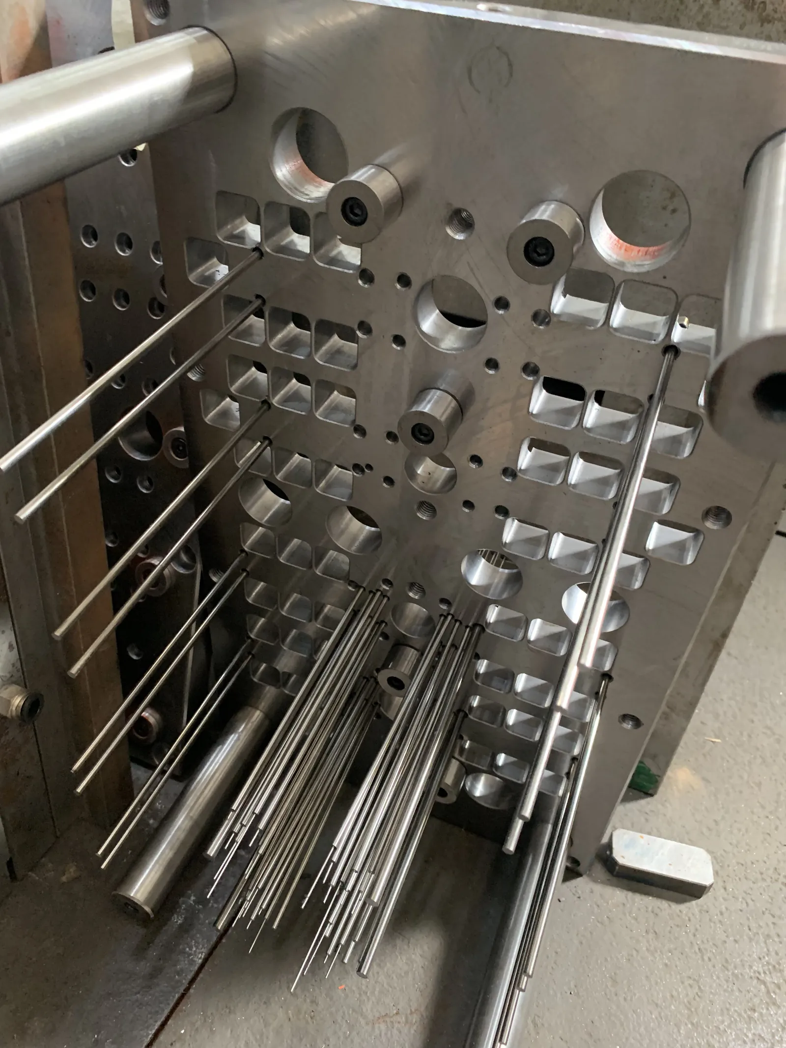 Core and ejector assembly